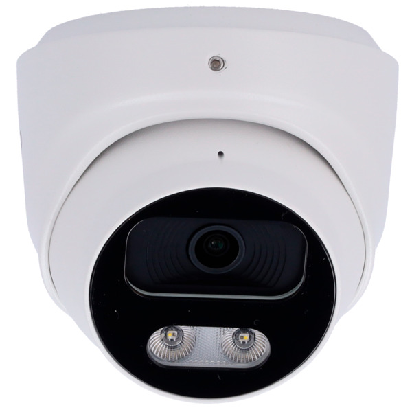 EASYP EP-IPT220A-5-DL Cámara Turret IP AI EASY-P - 5MP | Lente 2.8 mm - IR 40 m | Luz blanca 30 m | Mic - Instalación Plug &amp; (1)