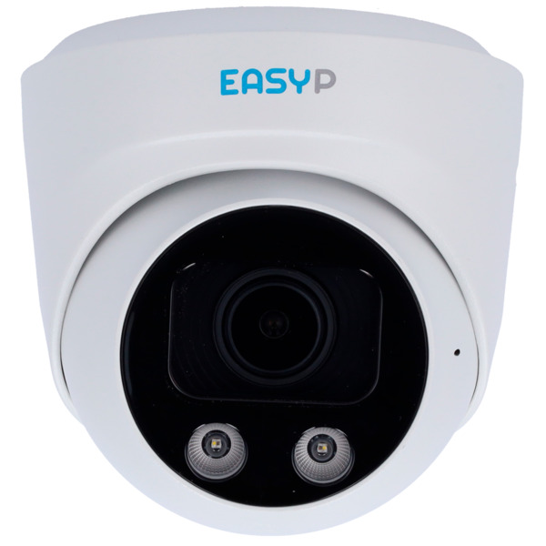 EASYP EP-IPT230ZA-8-DL Cámara Turret IP AI EASY-P - 8MP | Lente Motorizada 2.7~13.5 mm - IR 40 m | Luz blanca 30 m | Mic - Insta (1)