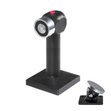ELFRI KIT S30060-25 Retenedor para puerta cortafuegos de 50Kg/500N con brazo configurable de 22,2 o 28,5 cm. y pulsador de desbl