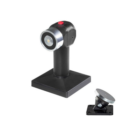 Comprar S30060 Retenedor para puerta cortafuegos de 50Kg/500N con brazo configurable de 12,2 o 18,5 cm. y pulsador de desbloqueo