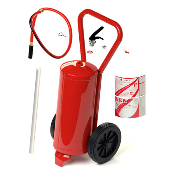 ELITEX T000106P CARRO CON EXTINTOR 25 KG ABC (1)