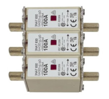 ESSER 584151 Pack 3 fusibles 100A