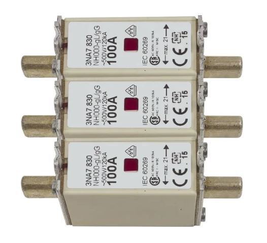 ESSER 584151 Pack 3 fusibles 100A