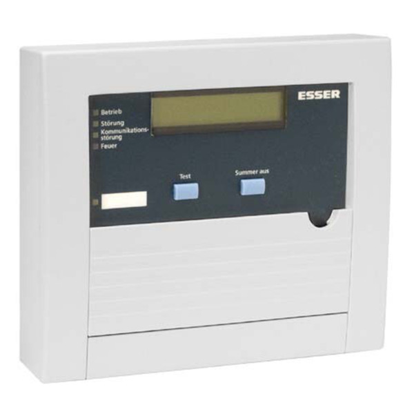 ESSER 785105 Panel indicador LCD de todos los eventos de las zonas seleccionadas de la central. Display alfanumérico LCD de 2 x
