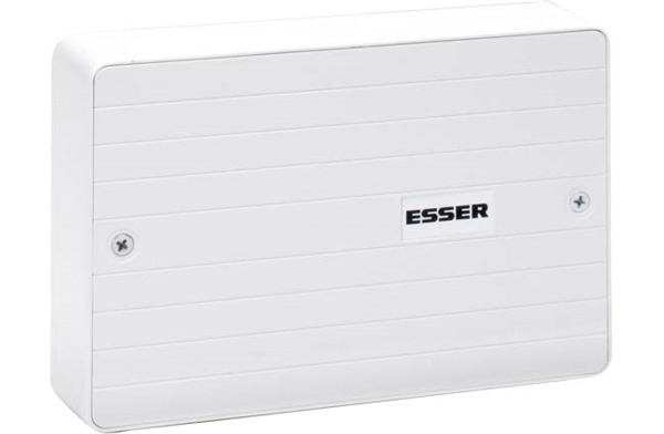 ESSER 788650.10 Caja de superficie color blanco para alojamiento de transponder de montaje superficial para alojar 1 transponder