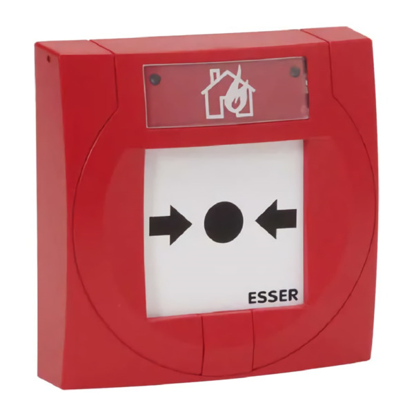 ESSER 804973 Pulsador de alarma IQ8 analógico compacto rearmable