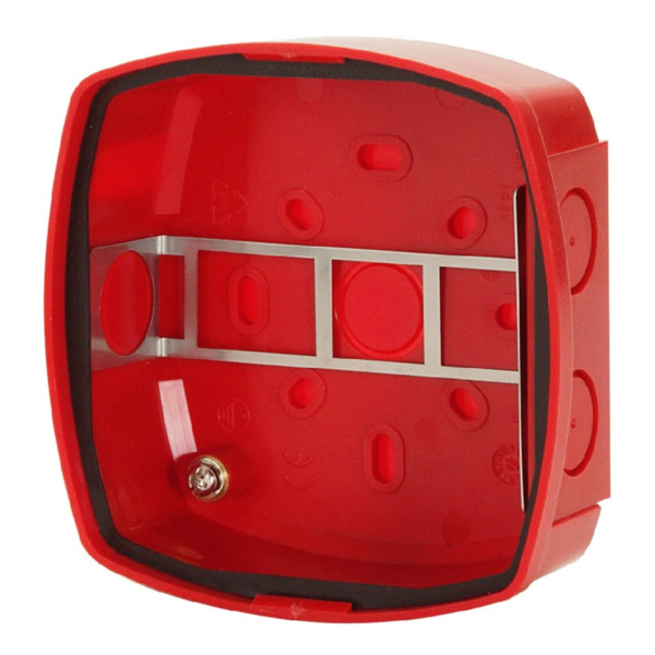 ESSER 806202 Base de montaje para dispositivos IQ8Alarm Plus IP65. Color Rojo
