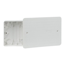 Esser ESSER-22 788651.10 Caja de empotrar Esser. Permite alojar transpondedor ESSER-18 (808623). Caja color blanco fabricada en