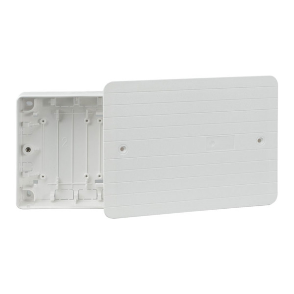 Esser ESSER-22 788651.10 Caja de empotrar Esser. Permite alojar transpondedor ESSER-18 (808623). Caja color blanco fabricada en