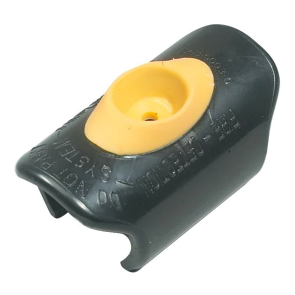 ESSER F-PC-3 Clip para tubo de 3 mm. Color naranja sin franja. Pack de 5ud