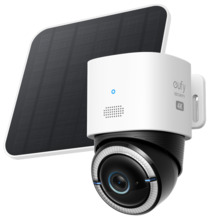 EUFY EUFY-4GLTECAM-S330 Cámara 4G LTE / Wifi Eufy by Anker - 4K | Full Night color | IR 10m | LED blanco  - Batería 9400 mAH | P