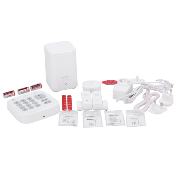 EUFY EUFY-ALARM-KIT5 Kit de alarma Eufy by Anker - HomeBase WiFi/LAN/RF - Teclado independiente con batería - 2 sensores de aper (9)