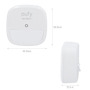 EUFY EUFY-ALARM-MOTION Sensor de movimiento Eufy by Anker  - Inalámbrico 868 MHz
 - Compatible con el sistema de alarma Eufy
 - (2)
