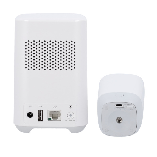 EUFY EUFY-CAM2C-S210 Kit 2 Cámaras + 1 HomeBase Eufy by Anker - 1080p / 6700 mAh / Sensor PIR + Humanos - HomeBase WiFi / LAN / (3)