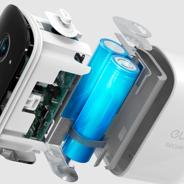 EUFY EUFY-CAM2C-S210 Kit 2 Cámaras + 1 HomeBase Eufy by Anker - 1080p / 6700 mAh / Sensor PIR + Humanos - HomeBase WiFi / LAN / (5)