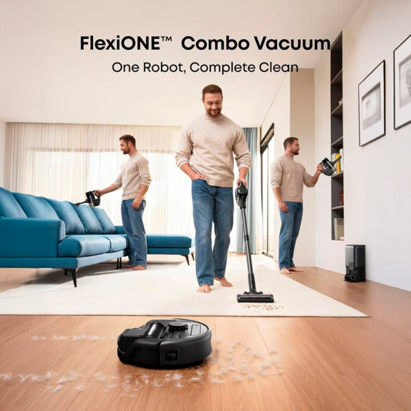 EUFY EUFY-CLEAN-ROBOVAC-E20 Robot Aspirador Eufy E20 3-en-1 - Potencia máxima de 30.000 Pa - Base de autovaciado - Limpieza a pr (5)