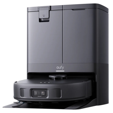 Comprar EUFY EUFY-CLEAN-X10PRO-OMNI Robot Aspirador Eufy by Anker - Potencia máxima de 8000 Pa - Depósito 2.5 L Polvo / 3 L Agua - Limpieza a presión  / Navegación láser iPath - Mapas Varios Pisos  - Amazon Alexa y asistente Google