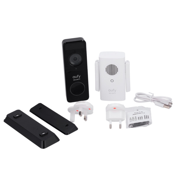 EUFY EUFY-DOORBELL-C211 Kit de Timbre Wifi con vídeo Eufy by Anker - Resolución 1080p - Detección de rostros y cuerpos humanos (9)