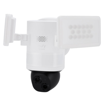 Comprar EUFY EUFY-FLOODLIGHTCAM-E340 Cámara doble Eufy by Anker - Resolución 3K - Detección Humanos, mascotas y vehículos - Vigilancia 24/7  - Audio bidireccional  - Apta para exterior IP65