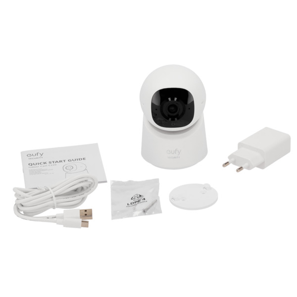 EUFY EUFY-INDOORCAM-C220 Cámara Eufy by Anker - 2K (1080P) - 1/2.7&quot; Progressive Scan CMOS - Lente 2.8 mm | WDR | IR 10 m - (7)
