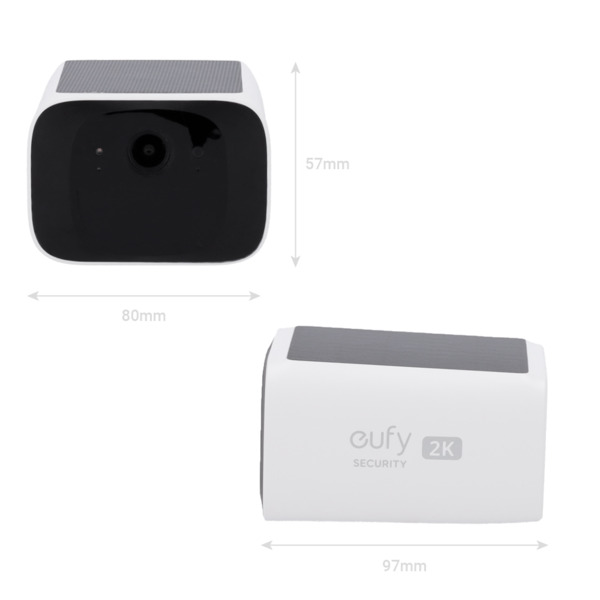 EUFY EUFY-SOLOCAM-S220 Eufy by Anker Cámara Wifi 2K  - Detección Humanos/ Facial / movimiento - Panel solar integrado - Almacena (3)