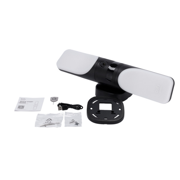 EUFY EUFY-WIREDWALL-LIGHTCAM-S100 Cámara con foco Eufy by Anker - Resolución 2K / Detección PIR y Humanos - Foco 1200 lm / Blanc (9)