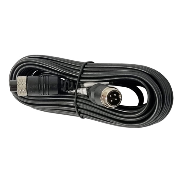 Extension de cable de red con conectores M12 macho-hembra para grabador embarcado 6m (1)