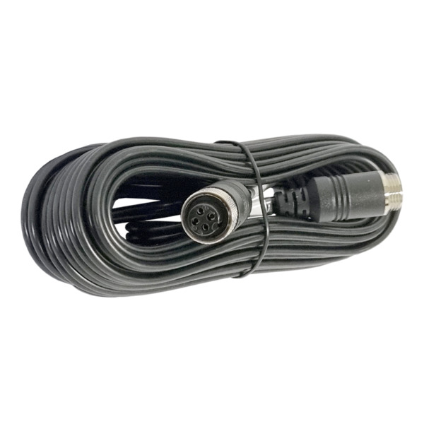 Extension de cable de red con conectores M12 macho-hembra para grabador embarcado 6m (2)
