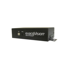 Módulo USB de entrada/salida exacqVision. Alarma E/S: 8TTL / 4TTL y 1 relé. 1 RS485. Compatible con Start, Professional y Enterp