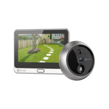Ezviz by Hikvision EZVIZ-34 CS-DP2-A0-6E2PFBS Mirilla y timbre inteligente sin cables. Video 1080P. Pantalla táctil a color de 4