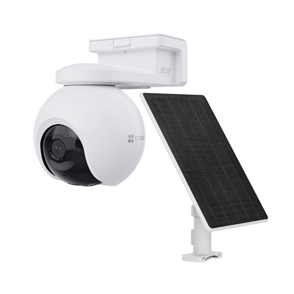 EZVIZ CS-EB8/SP-R200(EU-COM)(Kit) Cámara PT 360 para exterior 4K 4mm Batería Wifi 6 4G Kit solar