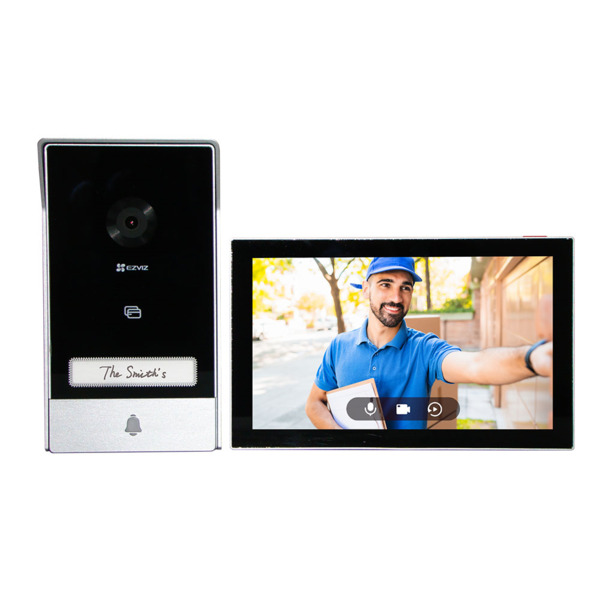 EZVIZ CS-HP7-R100-1W2TFC Videoportero doméstico inteligente Wifi 2 hilos Cámara exterior 2 en 1. Resolución 2K. Visión nocturna (1)