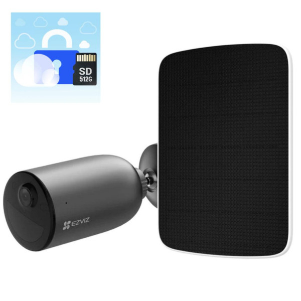 EZVIZ EB3 4G KIT  CAMARA DE VIDEO VIGILANCIA DE EXTERIOR CON BATERIA 4G (2)