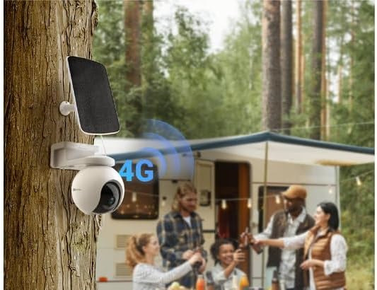 EZVIZ EB8-4G Solar kit Kit Cámara y Panel Solar EB8 4G 2K (5)