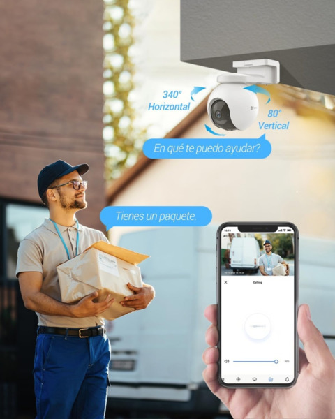 EZVIZ EB8-4G Solar kit Kit Cámara y Panel Solar EB8 4G 2K (7)