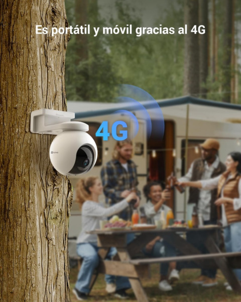 EZVIZ EB8-4G Solar kit Kit Cámara y Panel Solar EB8 4G 2K (8)