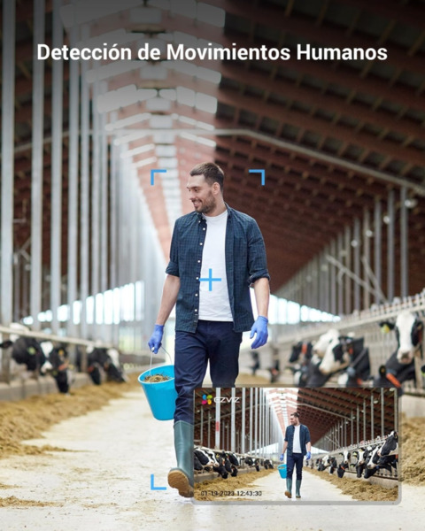 EZVIZ EB8-4G Solar kit Kit Cámara y Panel Solar EB8 4G 2K (10)