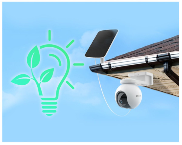 EZVIZ EB8-4G Solar kit Kit Cámara y Panel Solar EB8 4G 2K (13)