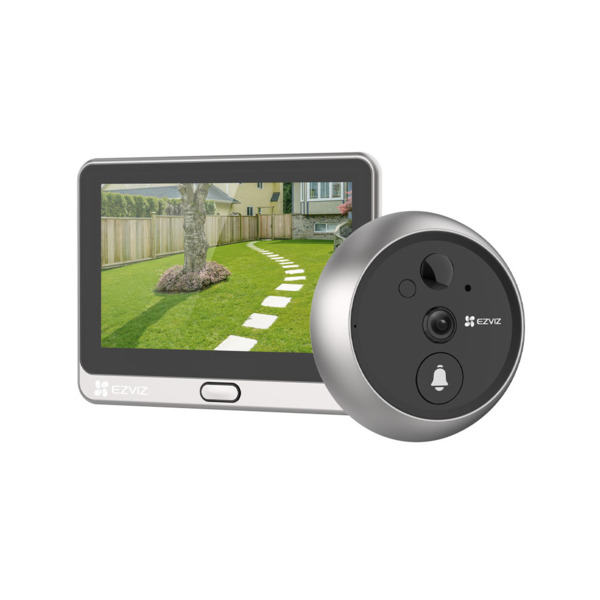 Ezviz EZVIZ-36 CS-DP2-R100-6E3WPFBS Mirilla inteligente EZVIZ 2K@15ips. Sensor 3MP. Óptica fija 2,0 mm. Ángulo de visión 166° (D