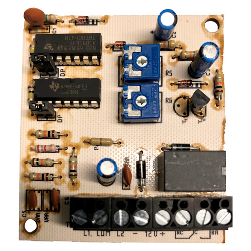 FDP SI Placa para análisis electrónico FDP - Para detectores de impacto IB5 - 2 entradas (sensibilidad ajustable e independiente (1)