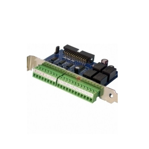 Fencer IO4 Módulo de 4 salidas de relé con soporte a placa base, NA/NC. Interno, compatible Fencer Analytics.