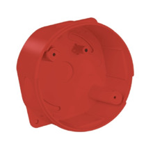 Fireclass TFA-0130R Base alta suplemento para sirenas serie TFS. Color rojo