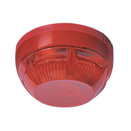 Comprar TFS-3192R Sirena interior convencional con indicador de alarma (VAD). Color rojo.