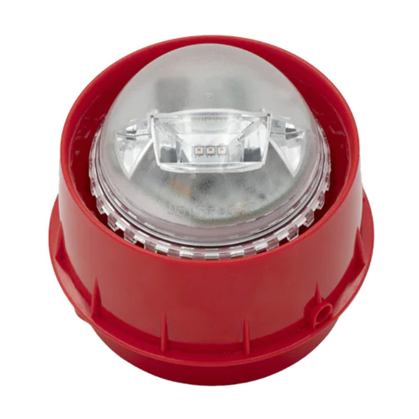 Flash direccionable rojo y aislador incorporado EN54/23 Categori?a W