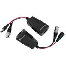 FOLKSAFE BSC01922 Transceptor pasivo de vídeo (balun) y alimentación especial HD-TVI , AHD, CVI