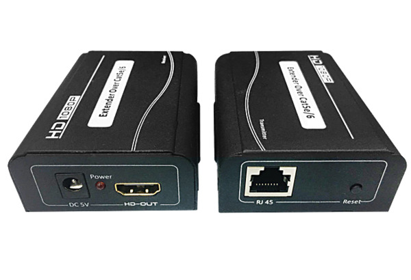 FOLKSAFE FS-HD2100E Transmisor - Receptor señales HDMI a través de cable Cat5e/6 50m Folksafe