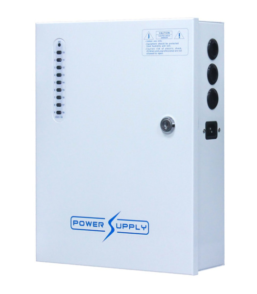 FOLKSAFE KAS-DC120910B Fuente de alimentación CCTV 13.8V 10A 9 Salidas Conexión Batería 7-20Ah (no incluida) Folksafe (2)