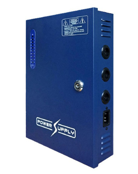FOLKSAFE KAS-DC121820 Fuente de alimentación CCTV 12V 20A 18 Salidas Folksafe (1)