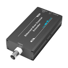 FOLKSAFE POC7001R Receptor Extensor alimentación y Ethernet a través de un solo cable coaxial