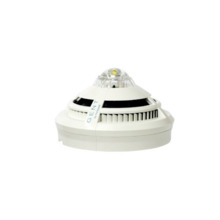 GENT S4-711-V-VAD-HPR Multisensor óptico/térmico analógico serie S-Quad con sirena con voz e indicador de alarma (VAD) de alta p